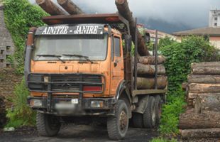 Maderas Belakortu vehículo para el transporte de madera